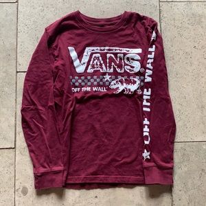 Vans long sleeve shirt